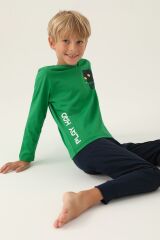 Roly Poly 3338 Garson Play Hard Erkek Çocuk Pijama Takımı