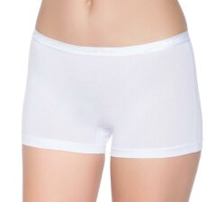 Yıldız 3620 Kadın Beyaz Modal Kemerli Boxer