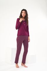 Pjs 22430 Kadın Patlı Pijama Takım
