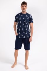 Arnetta 1993 Sailor Lacivert Erkek Bermuda Takım