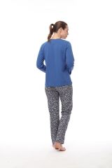 Pijadore 1559 Kadın Uzun Kollu Pijama Takım