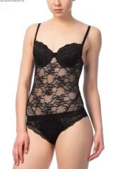 NBB 4528 Kadın Sütyen Kaplı Dantel Babydoll