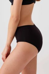 Pierre Cardin 2033 Maxi Cut 3'lü Ekonomik Paket Yüksek Bel Pamuklu Basic Slip Külot