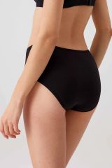 Pierre Cardin 2033 Maxi Cut 3'lü Ekonomik Paket Yüksek Bel Pamuklu Basic Slip Külot