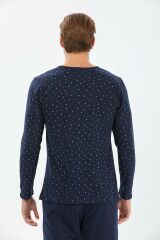 Pijadore 1530 Büyük Beden Uzun Kollu Erkek Pijama Takım