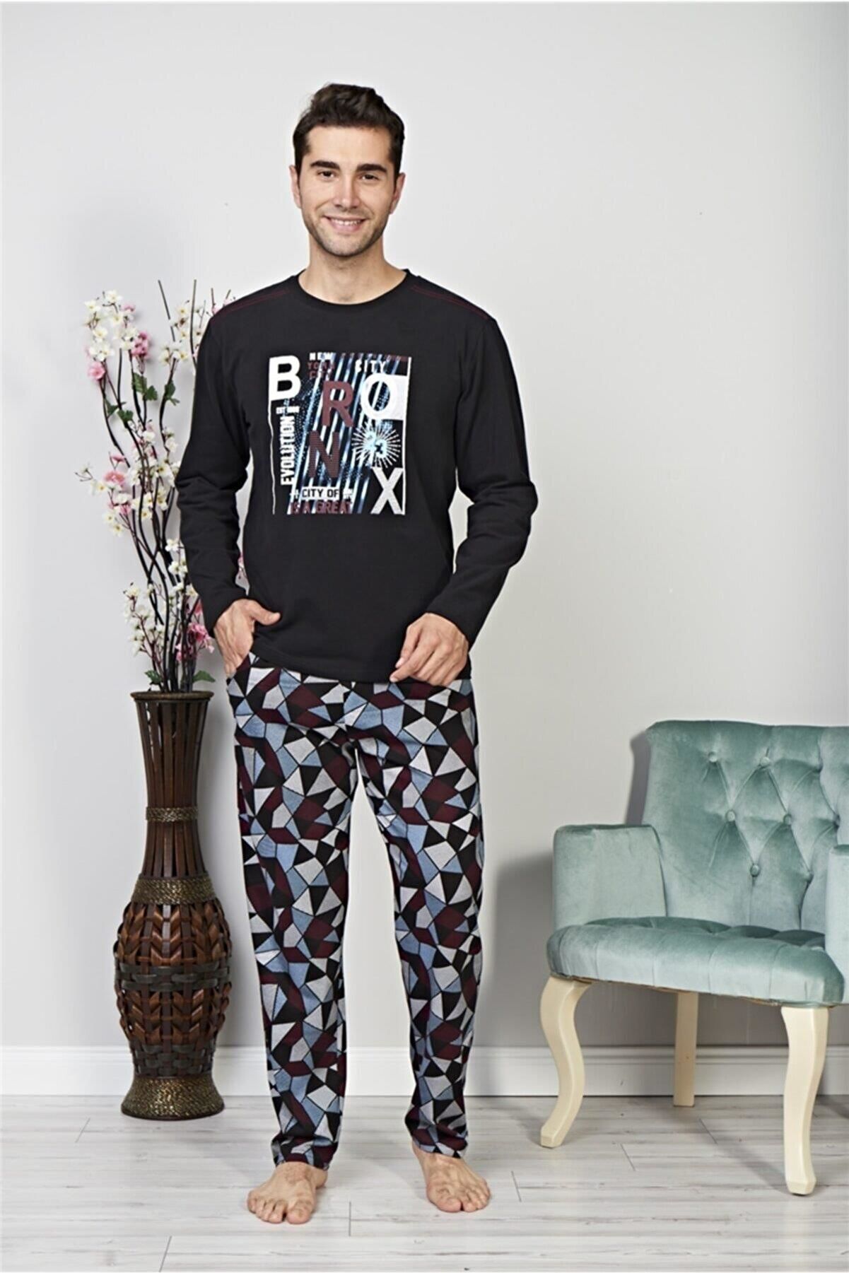 Alperi 70-03 Uzun Kol Erkek Pijama Takımı