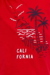 Roly Poly 2709 California Kırmızı Erkek Çocuk Bermuda Takım