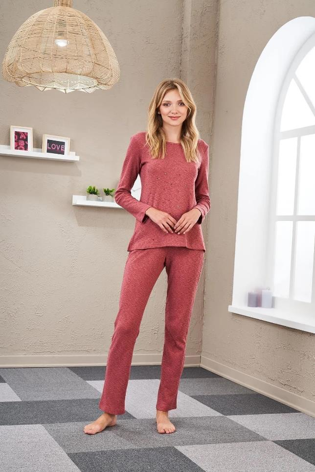 Pjs 23553 Kadın Yumoş Pijama Takım
