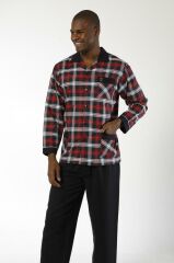 Kly 4010 Apaj Yaka Erkek Pijama Takımı