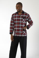 Kly 4010 Apaj Yaka Erkek Pijama Takımı