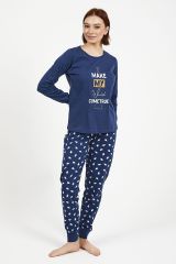 Roly Poly 2995 Pure Love Little Sweet Kadın Uzun Kol Pijama Takım