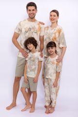 Arnetta 1808 Garson Cool Girl Fildişi Salaş Kız Çocuk Pijama Takımı