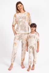 Arnetta 1808 Cool Girl Fildişi Salaş Kız Çocuk Pijama Takımı