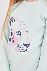 Roly Poly 2960 Leopard Kız Çocuk Uzun Kol Pijama Takım
