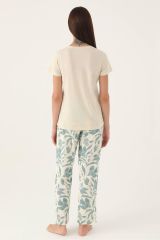 Pierre Cardin 8825 Enjoy Kadın Kısa Kol Pijama Takımı