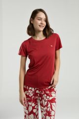 Arnetta 3262 Büyük Beden Kadın Bisiklet Yaka Kısa Kollu Kapri Pijama Takım