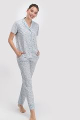 Pierre Cardin 7692 Sea Shell Kadın Gömlek Pijama