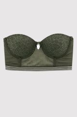 Pierre Cardin 4672 Cenova Balenli Soft Push Up Çiçek Desen Dantelli Büstiyer Takım
