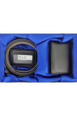 GC Erkek Cüzdan Kemer Kartlık Çeyiz Damat Set