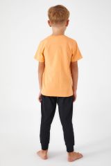 Roly Poly 3041 Garson Venice Beach Erkek Çocuk Kısa Kol Pijama Takım