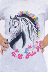 U.S. Polo Assn 1049 Stars Kız Çocuk Kapri Takım