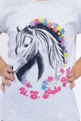 U.S. Polo Assn 1049 Stars Kız Çocuk Kapri Takım