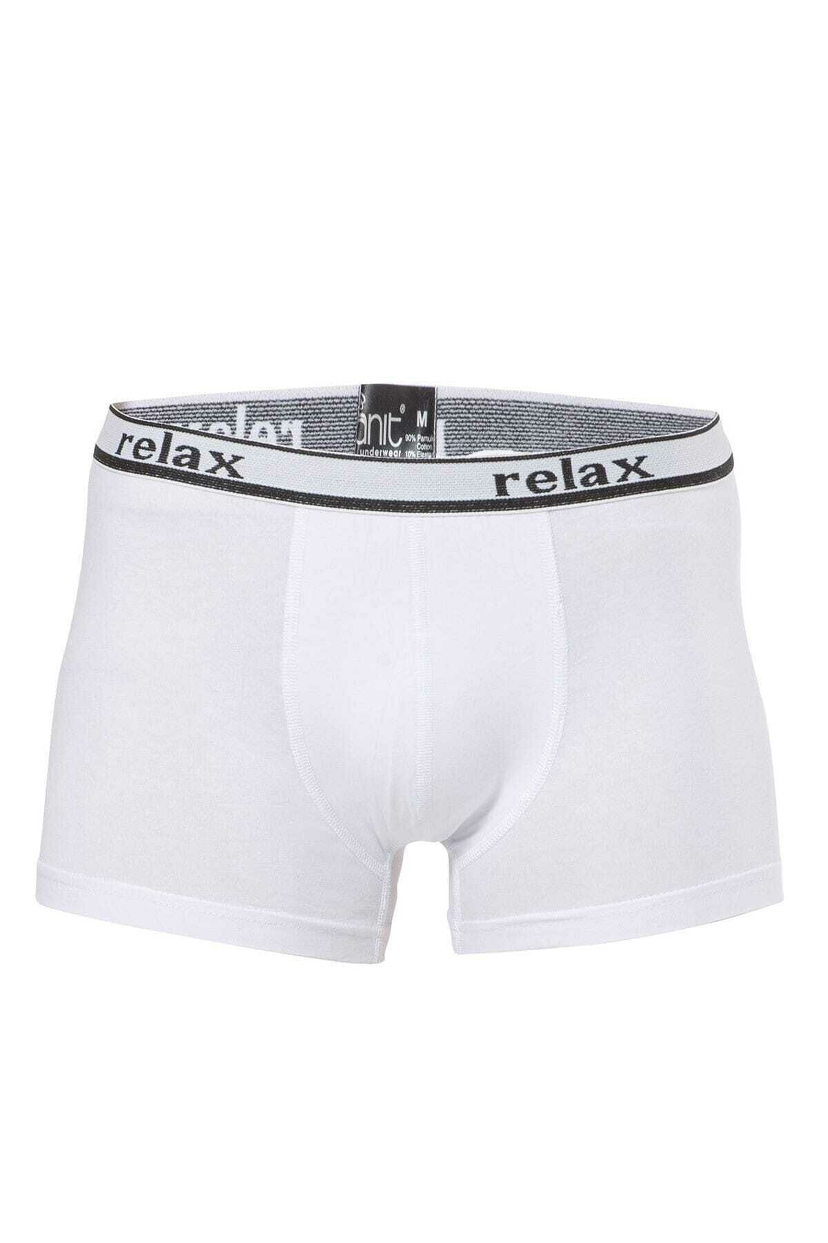 Anıt 1268 Relax Erkek Boxer Beyaz - XL