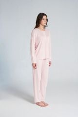 Gd Goldoremi 1703 Kadın Patlı Uzun Kollu Pijama Takım