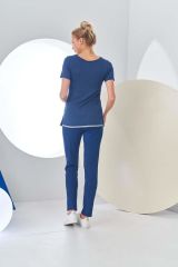 Pjs 24200 Kadın Puantiyeli Yarım Kollu Pijama Takım