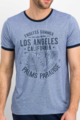 Arnetta 617 Los Angeles Mürdümmelanj Erkek Pijama Takımı