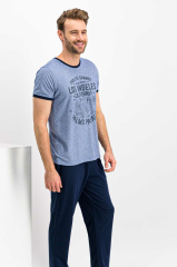 Arnetta 617 Los Angeles Mürdümmelanj Erkek Pijama Takımı