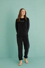 Gd Goldoremi 13164-10 Kadın Dream Life Kadife Pijama Takım