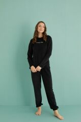 Gd Goldoremi 13164-10 Kadın Dream Life Kadife Pijama Takım