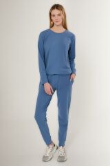 Pierre Cardin 8749 Embroidered Kadın Uzun Kol Pijama Takım