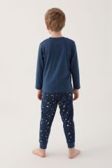 Roly Poly 3177 Garson Best Kids The Galaxy Erkek Çocuk Uzun Kol Pijama Takım