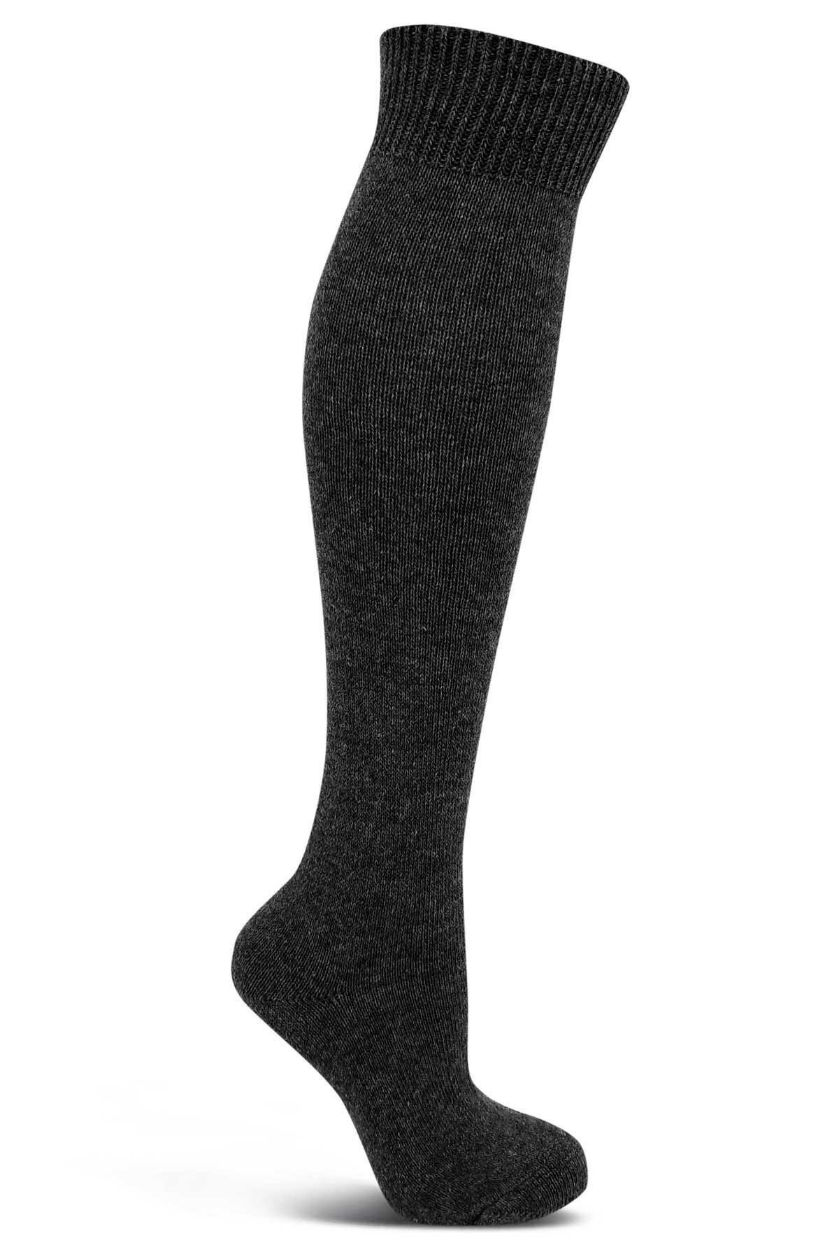 Diba 224 Kadın Diz Altı Yün Çorap