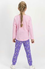 Roly Poly 1742 Garson Boy Uzun Kollu Kız Çocuk Pijama Takımı