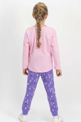 Roly Poly 1742 Garson Boy Uzun Kollu Kız Çocuk Pijama Takımı