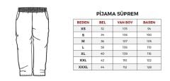 U.S. Polo Assn. 18738 Erkek Bordo Patlı Pijama Takım