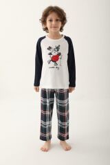 Arnetta 2750 Erkek Çocuk Uzun Kol Pijama Takım