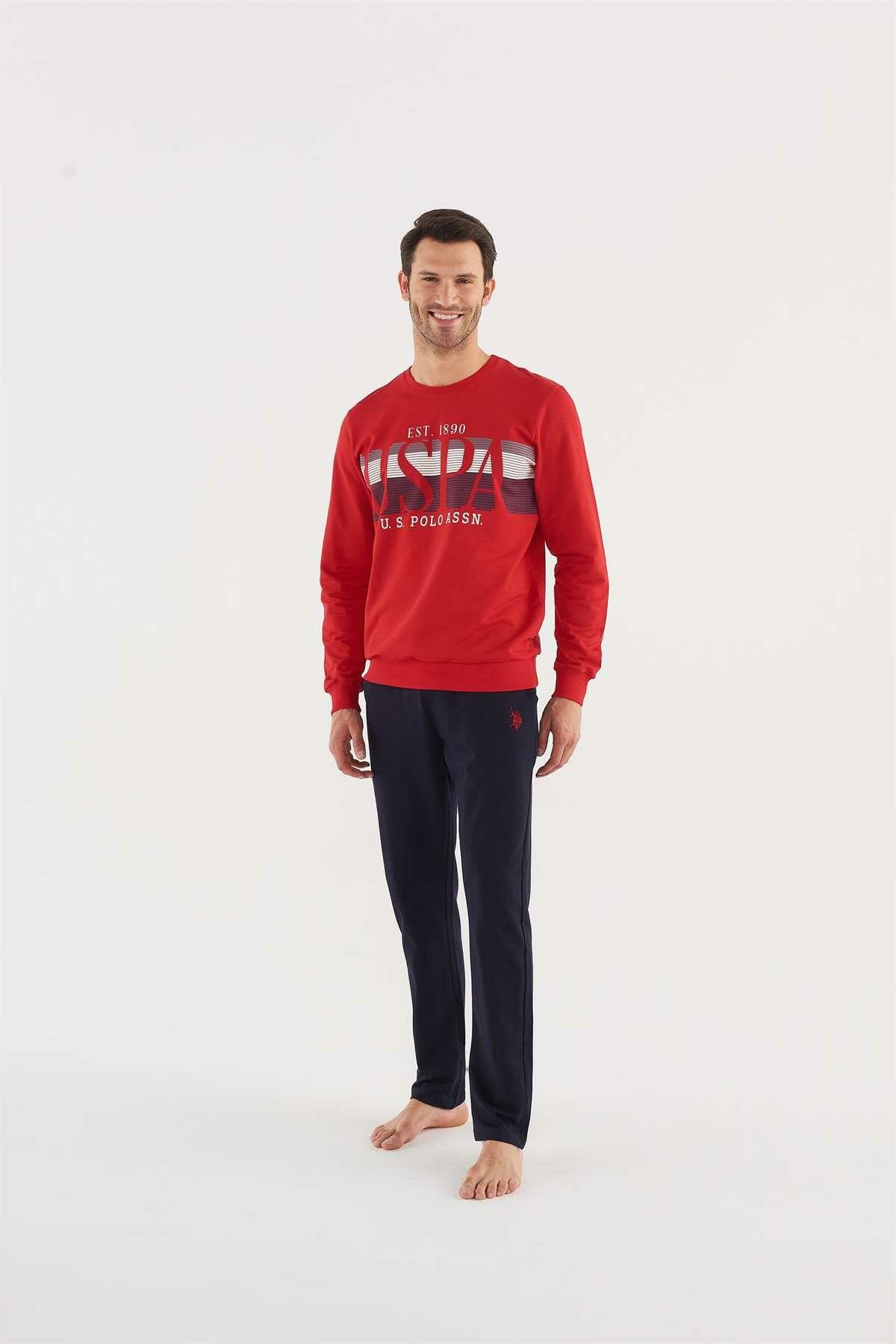 U.s Polo Assn 18606 Erkek Pijama Takımı