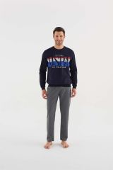 U.s Polo Assn 18606 Erkek Pijama Takımı