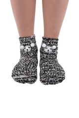 Sahab 48900 Kadın Ayıcık Desenli Peluş Çorap