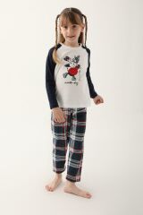 Arnetta 2600 Winter Day Kız Çocuk Uzun Kol Pijama Takım