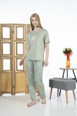 Estiva 24139 Magic İdea Kadın Kısa Kol Pijama Takımı