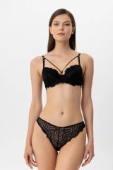 Pierre Cardin Lingerie 4886 Kadın Soft Push Up Dantelli Sütyen Takım