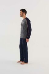 U.s Polo Assn 18620 Erkek Yuvarlak Yaka Pijama Takım