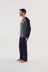U.s Polo Assn 18620 Erkek Yuvarlak Yaka Pijama Takım