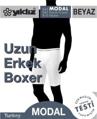 Yıldız 160 Erkek Modal Uzun Boxer