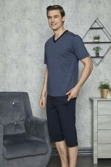 KLY 7412 Erkek Kapri Pijama Takımı